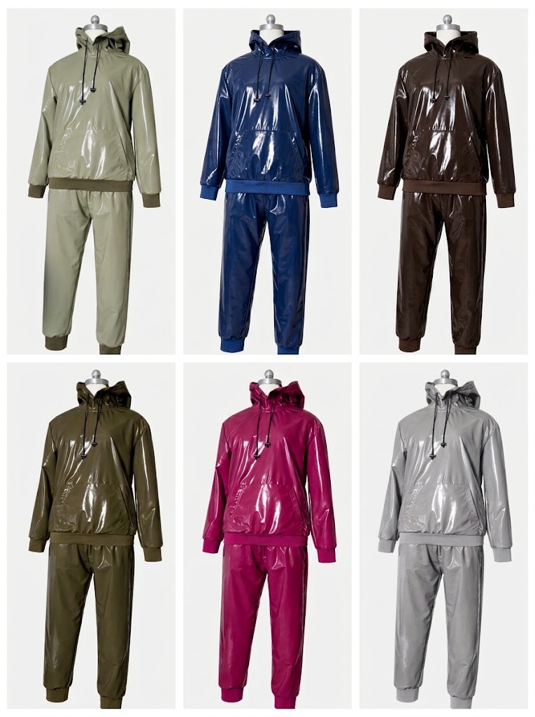 Lackina- Sonderanfertigung Lack Jogging Anzug Gr . M-6XL – Bild 7